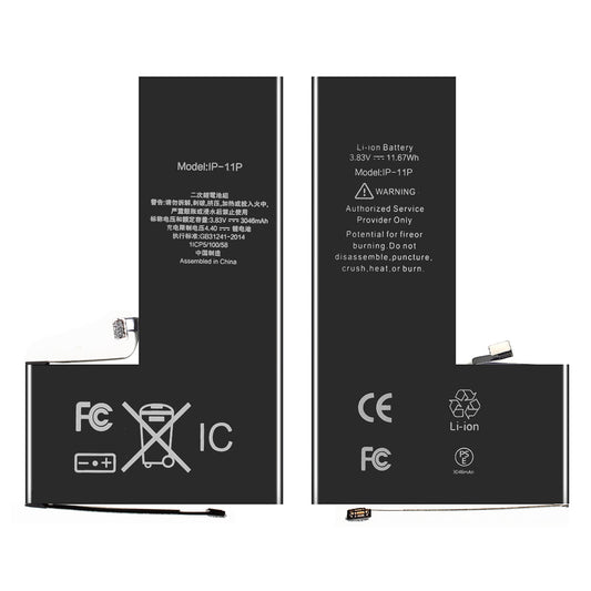 For iPhone 11 Pro 3046mAh Battery  Cell Phone Battery Replacement - PATUTECH