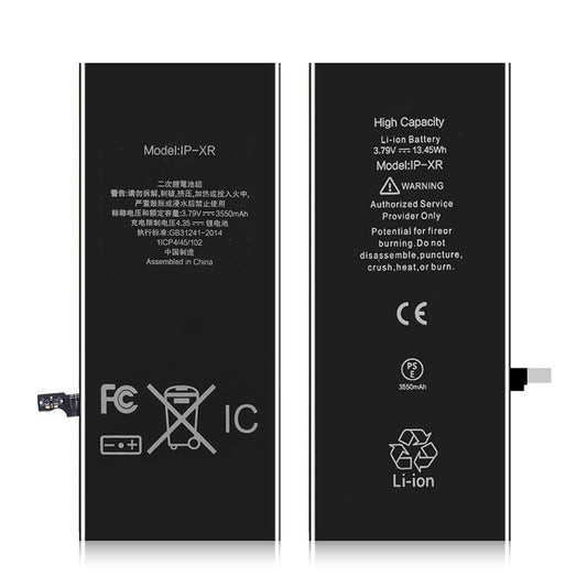 For iPhone XR Stable Quality 3.79V 2942mAh Mobile Phone Battery - PATUTECH